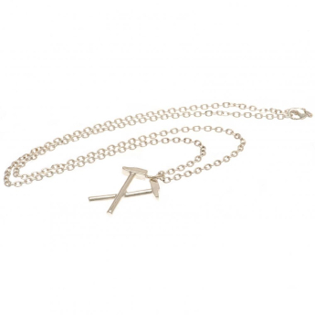 West Ham United naszyjnik z zawieszką Silver Plated Pendant & Chain HM