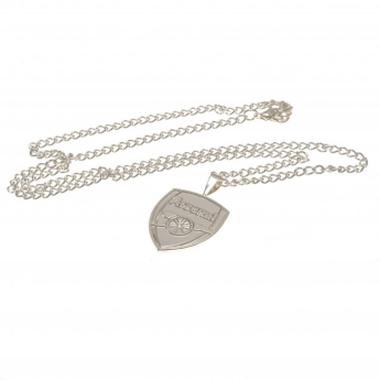 Arsenal naszyjnik Silver Plated Pendant & Chain XL
