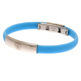 Manchester City opaska silikonowa Colour Silicone Bracelet