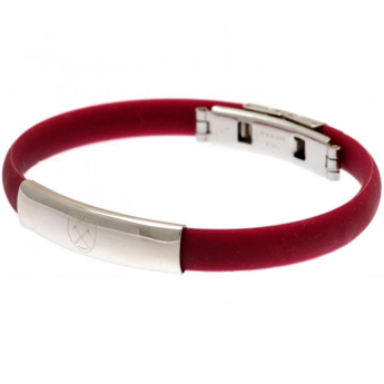 West Ham United opaska silikonowa Colour Silicone Bracelet
