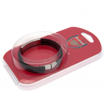 Arsenal opaska silikonowa Stitched Silicone Bracelet