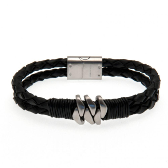 Arsenal bransoletka skórzana Leather Bracelet