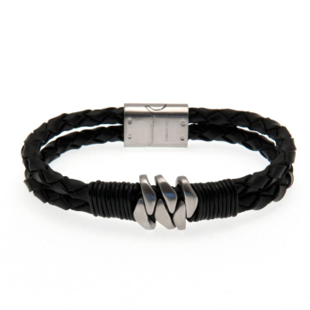 FC Celtic bransoletka skórzana Leather Bracelet