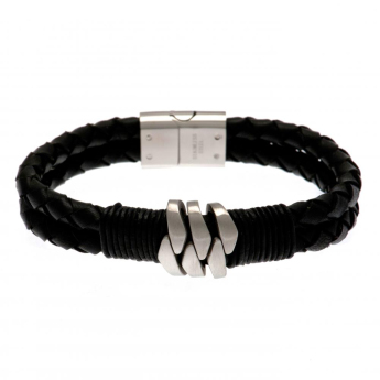 Leicester City bransoletka skórzana Leather Bracelet