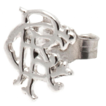 FC Rangers kolczyki Sterling Silver Stud Earring