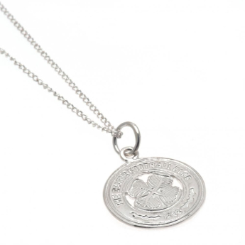 FC Celtic naszyjnik z zawieszką Sterling Silver Pendant & Chain
