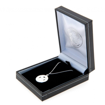 FC Celtic naszyjnik z zawieszką Sterling Silver Pendant & Chain