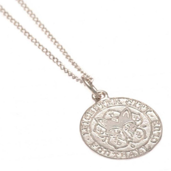 Leicester City naszyjnik z zawieszką Sterling Silver Pendant & Chain