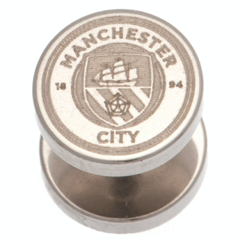 Manchester City kolczyki Stainless Steel Stud Earring