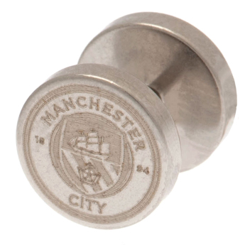 Manchester City kolczyki Stainless Steel Stud Earring
