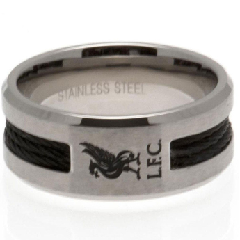 Liverpool pierścionek Black Inlay Small