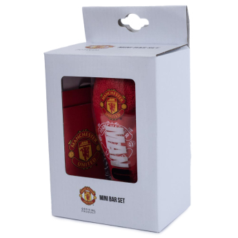 Manchester United zestaw barowy Mini Bar Set