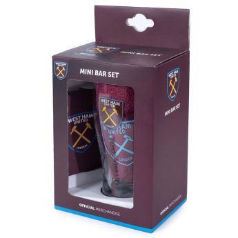 West Ham United zestaw barowy Mini Bar Set