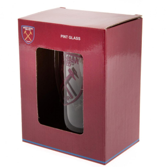 West Ham United szklanka Stein Glass Tankard