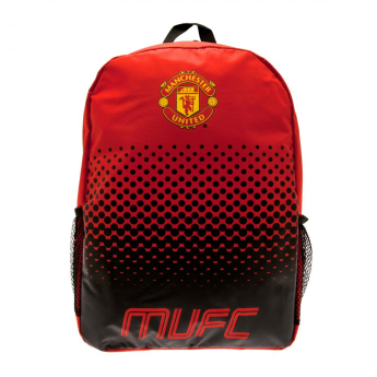 Manchester United plecak Backpack red and black