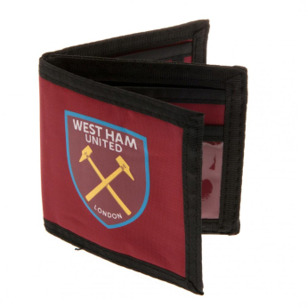 West Ham United portfel nylonowy Canvas Wallet