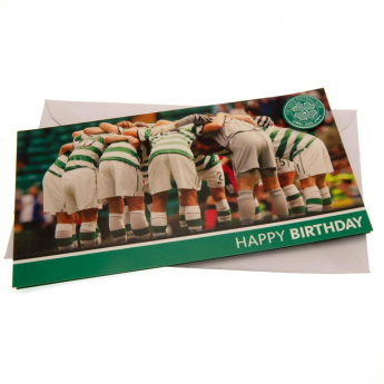 FC Celtic życzenia urodzinowe Birthday Card Huddle
