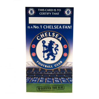 Chelsea życzenia urodzinowe birthday card no 1 fan