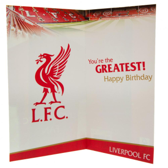 Liverpool życzenia urodzinowe Birthday Card Dad