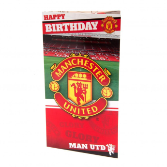 Manchester United życzenia urodzinowe Birthday Card Stadium