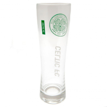 FC Celtic szklanka Tall Beer Glass inscription