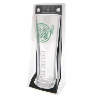 FC Celtic szklanka Tall Beer Glass inscription