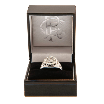 FC Rangers pierścionek Sterling Silver Ring Large