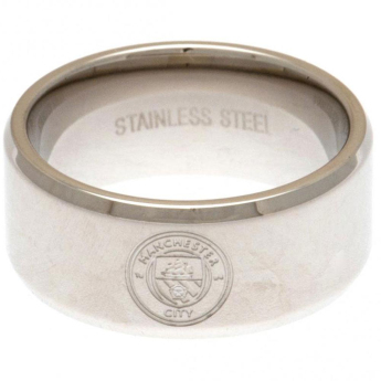 Manchester City pierścionek Band Large