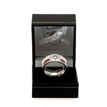 Arsenal pierścionek Colour Stripe Ring Medium