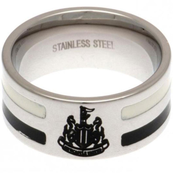 Newcastle United pierścionek Colour Stripe Ring Large