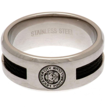 Leicester City pierścionek Black Inlay Ring Medium