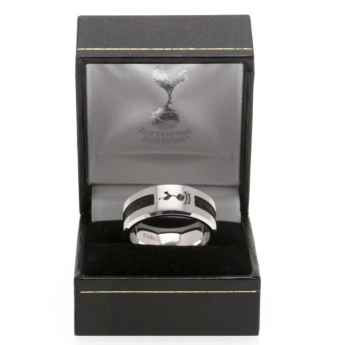 Tottenham pierścionek Black Inlay Large