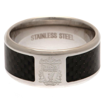 Liverpool pierścionek Carbon Fibre Ring Small