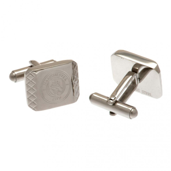 Manchester City spinki mankietowe Stainless Steel Cufflinks PT
