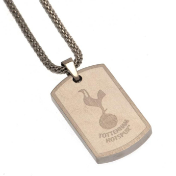 Tottenham naszyjnik z zawieszką con Dog Tag & Chain