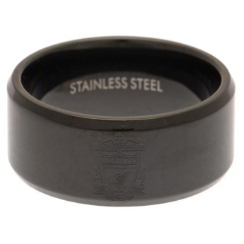 Liverpool pierścionek Black IP Ring Small