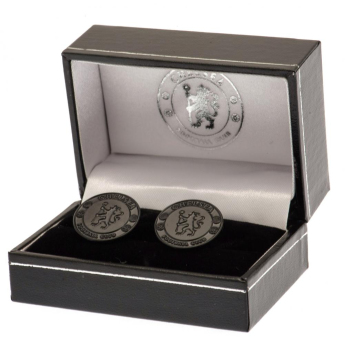 Chelsea spinki mankietowe Black IP Cufflinks