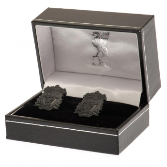 Liverpool spinki mankietowe Black IP Cufflinks