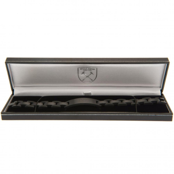 West Ham United opaska Black IP Bracelet