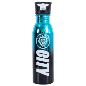 Manchester City bidon UV Metallic Drinks Bottle