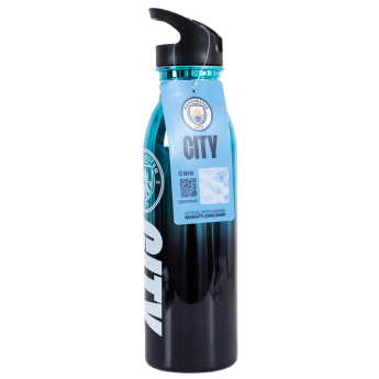 Manchester City bidon UV Metallic Drinks Bottle