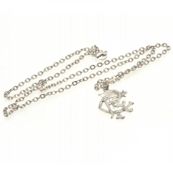FC Rangers naszyjnik z zawieszką silver pendant, chain xl