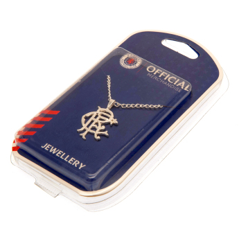 FC Rangers naszyjnik z zawieszką silver pendant, chain xl