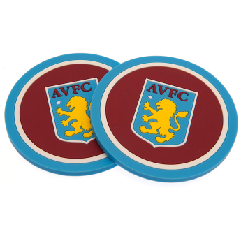 Aston Vila zestaw podkładek 2pk Coaster Set