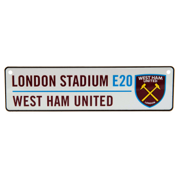 West Ham United tabliczka na okno Window Sign