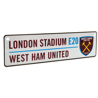 West Ham United tabliczka na okno Window Sign