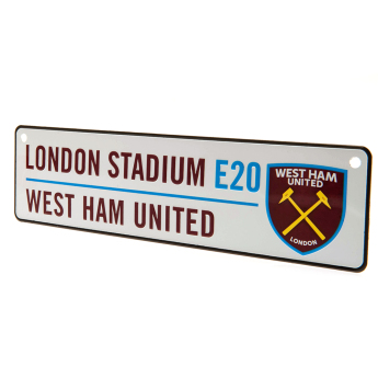 West Ham United tabliczka na okno Window Sign