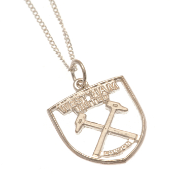 West Ham United brelok sterling silver pendant & Chain CR