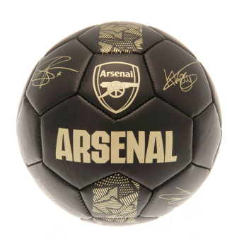 Arsenal mini futbolówka Skill Ball Signature Gold PH size 1