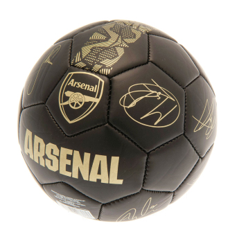 Arsenal mini futbolówka Skill Ball Signature Gold PH size 1